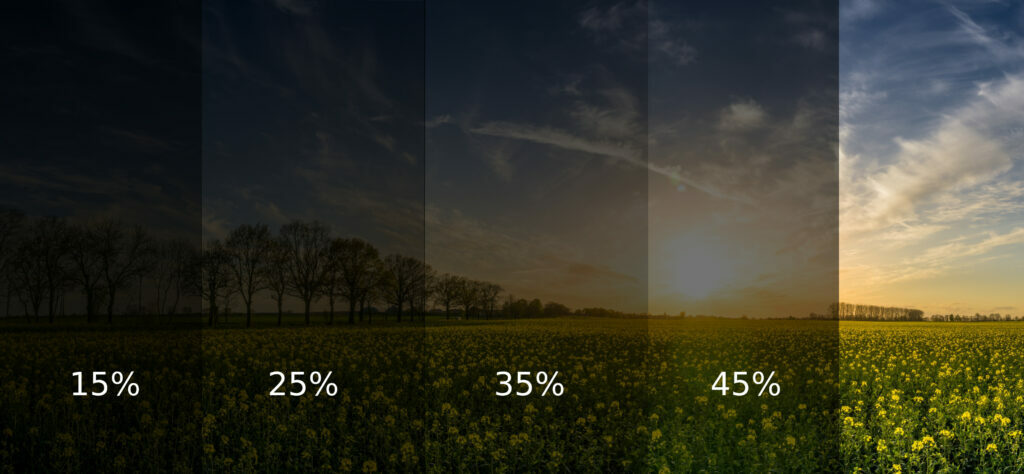 Gamme de film solaire anti chaleur sur fenêtre