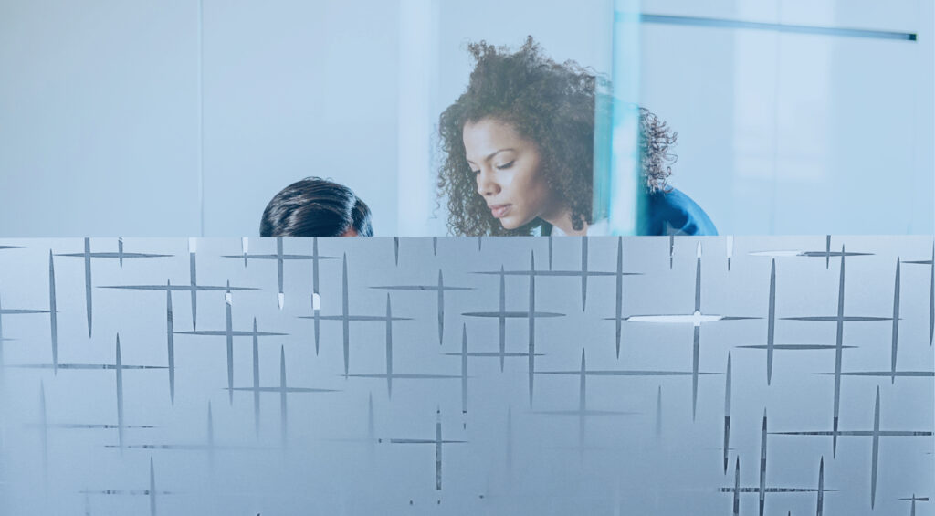 Film occultant décoratif