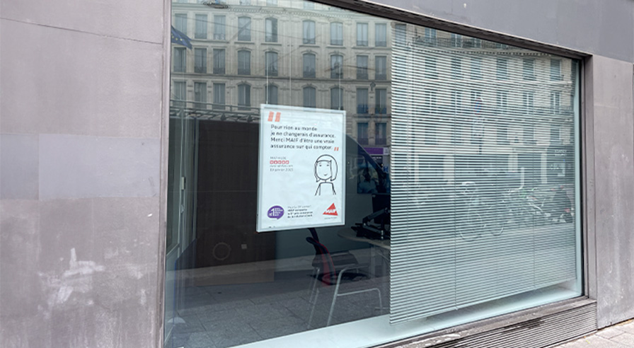 Pose de film solaire anti regard