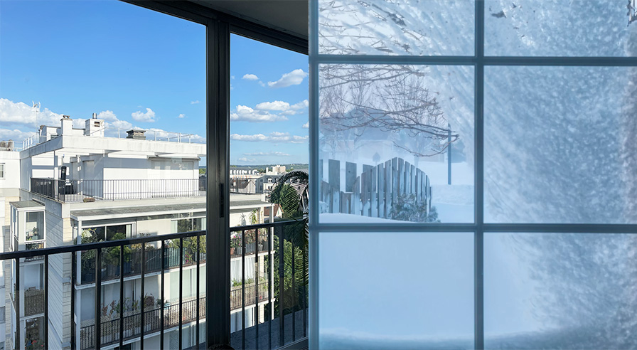 pose film anti chaleur et anti froid