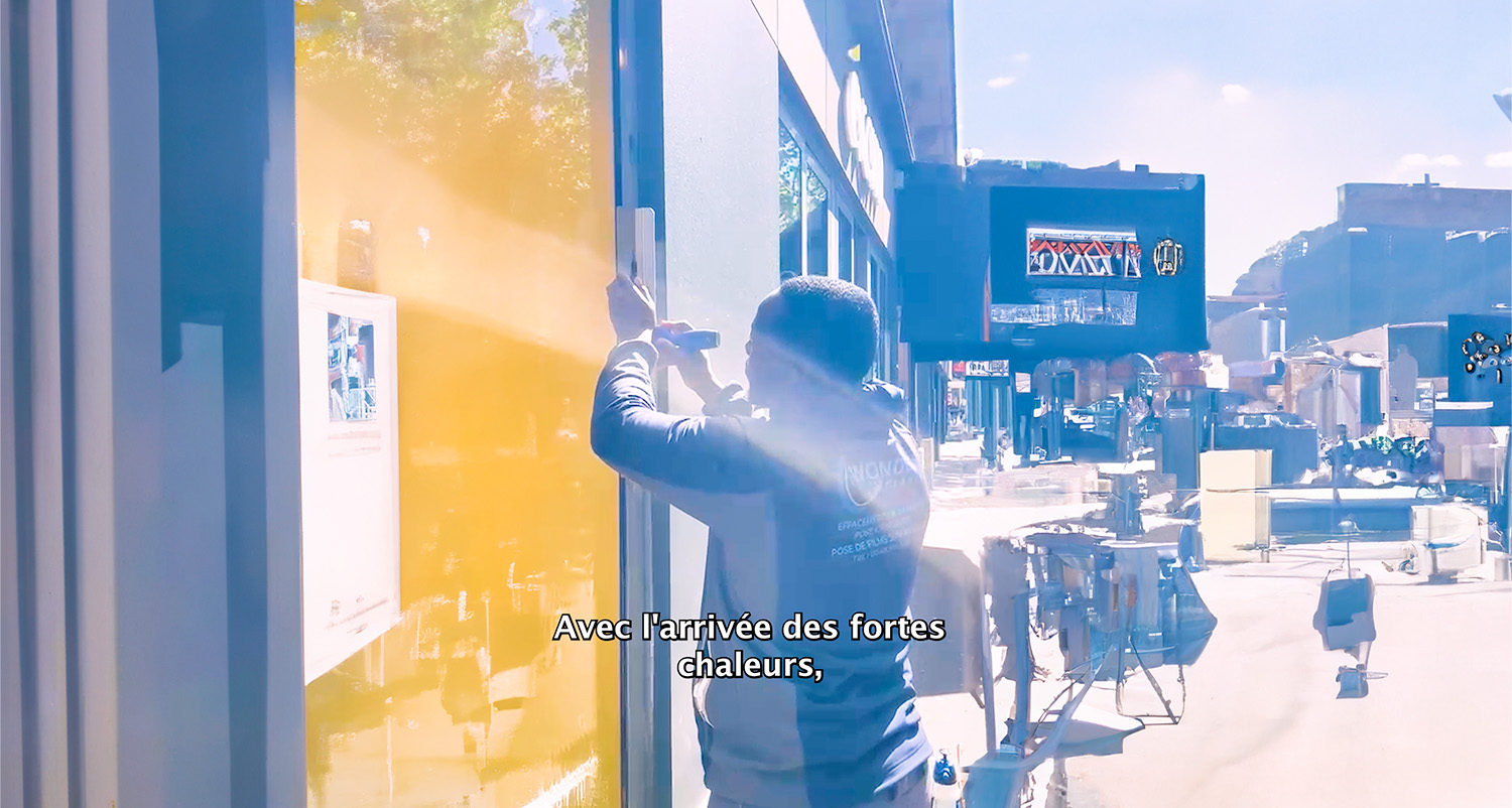 pose de film solaire wonderglass